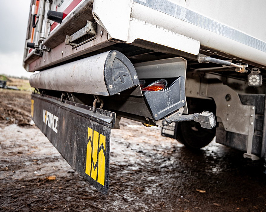 Kraker Trailers folding bumpers quickly conquered the market